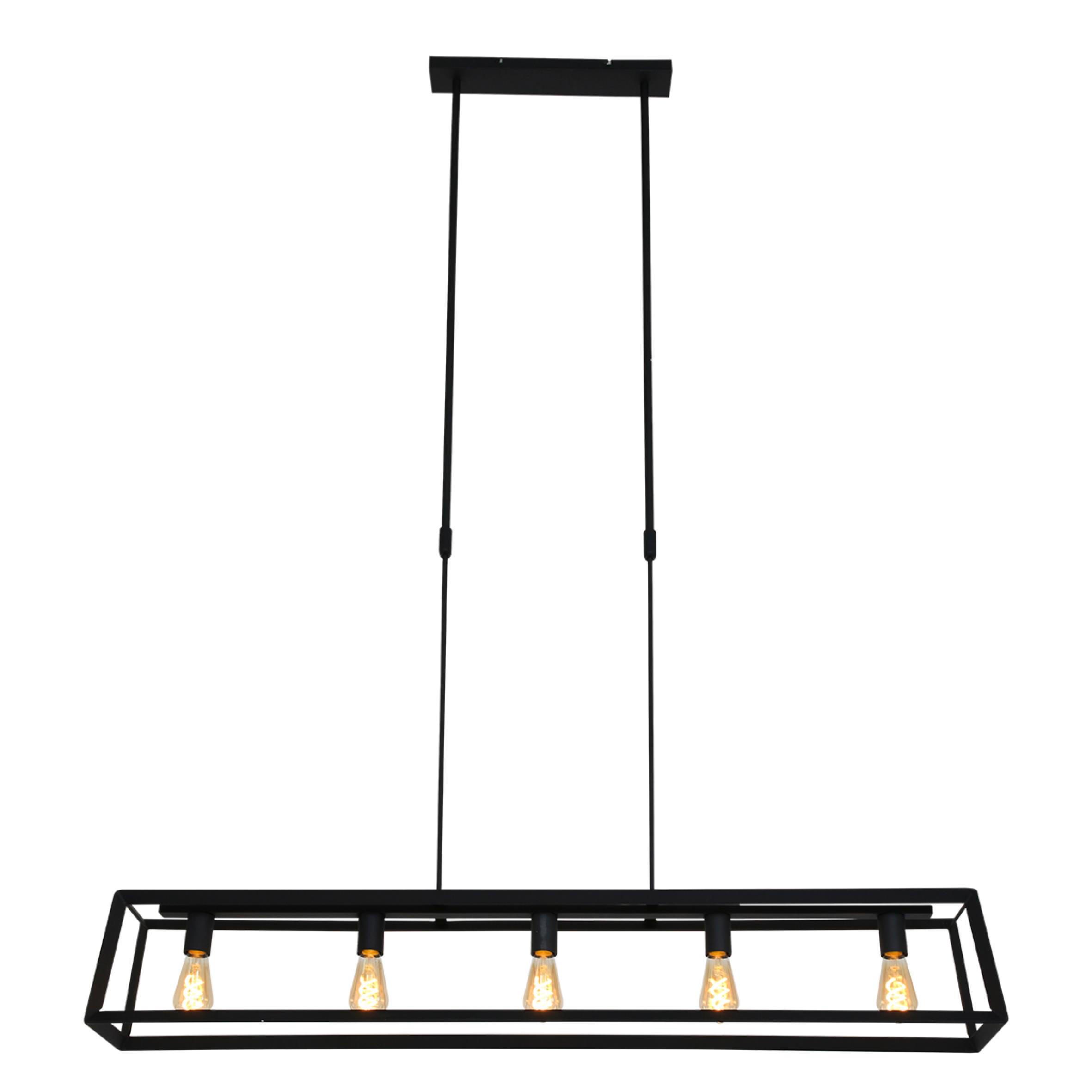 PENDELLEUCHTE  20/120/140 cm   - Schwarz, Trend, Metall (20/120/140cm)