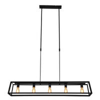 PENDELLEUCHTE  20/120/140 cm   - Schwarz, Trend, Metall (20/120/140cm)