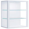 HÄNGEVITRINE  Weiss  - Weiss, Design, Glas/Holzwerkstoff (52/60/35cm) - MID.YOU