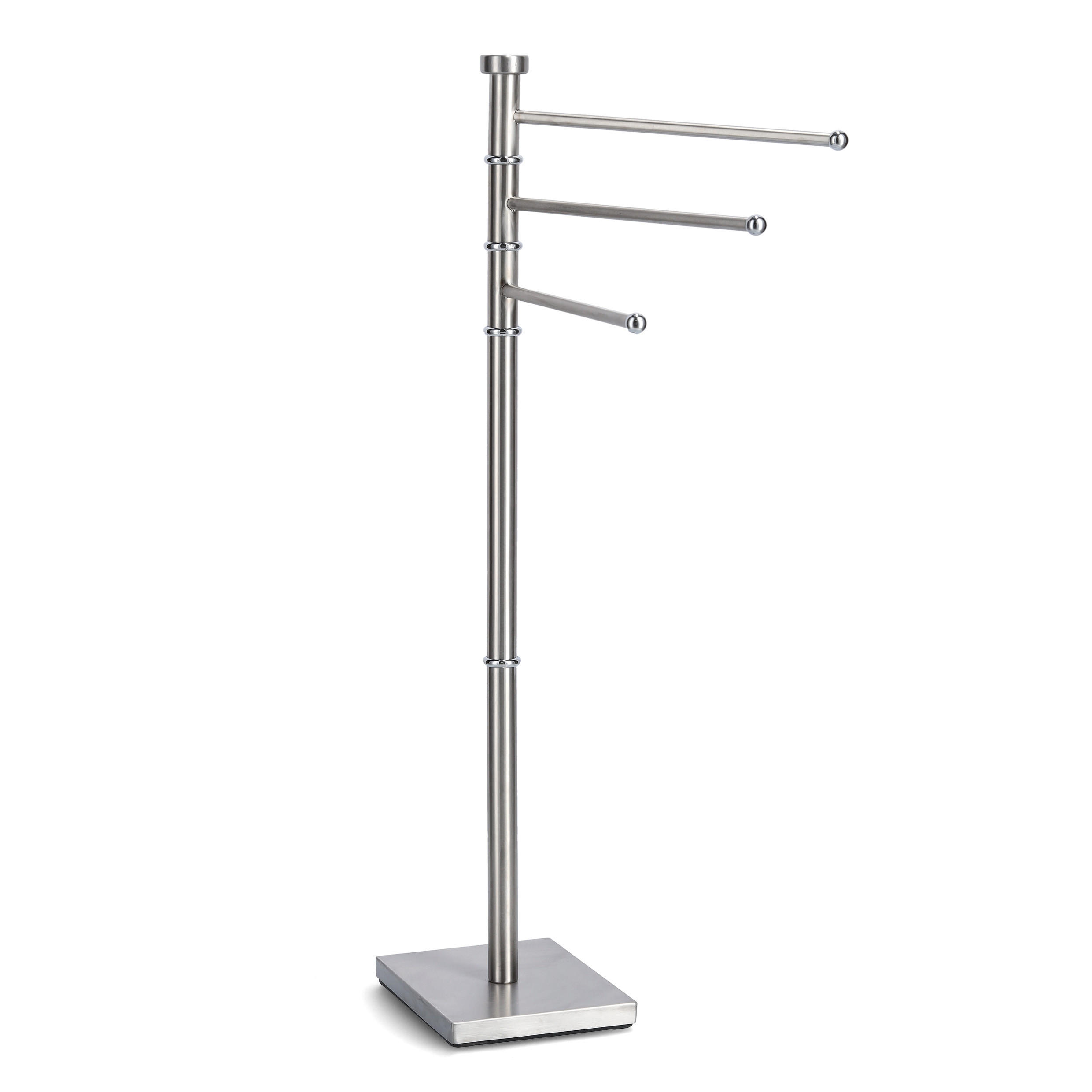 Zeller Present Handtuchhalter Silber 22x88x18 cm