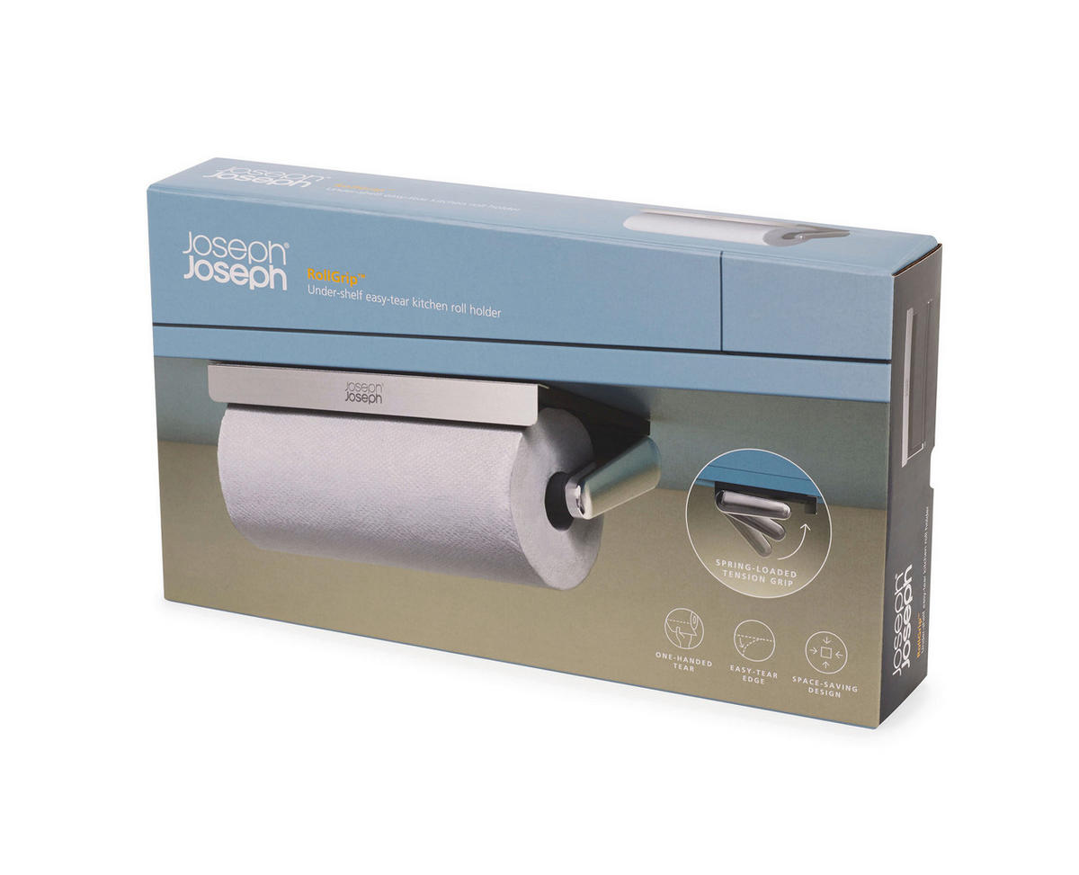 DRŽALO ZA SERVIETE     30,5/17,5/5 cm         - siva, Basics, kovina (30,5/17,5/5cm) - Joseph Joseph