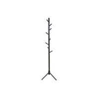 GARDEROBENSTÄNDER in Schwarz   - Schwarz, Design, Holz (45/45/174cm) - MID.YOU