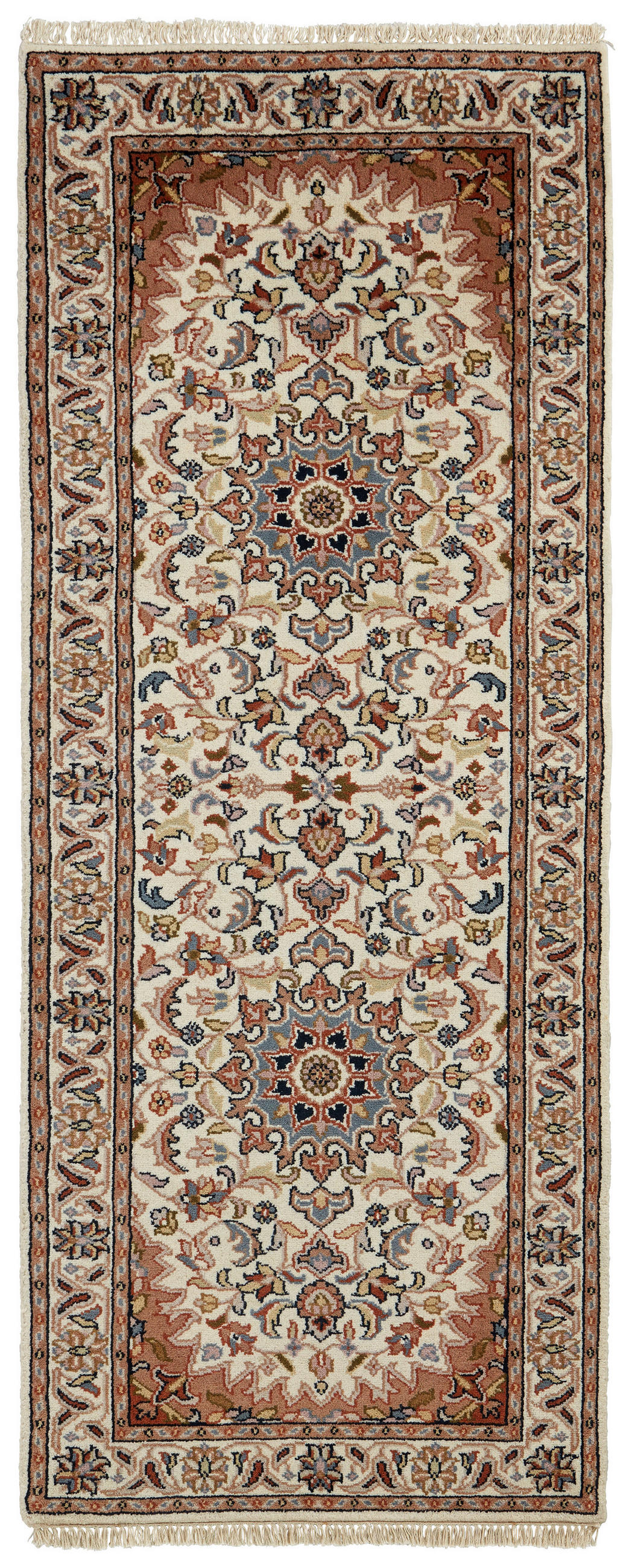 ORIENTTEPPICH 80/200 cm Nain Cream  - Creme, Lifestyle, Textil (80/200cm) - Cazaris