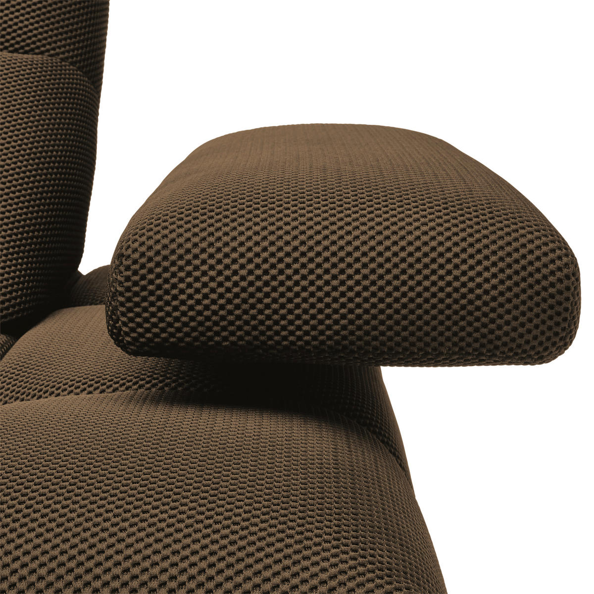 ECKSOFA in Struktur Taupe  233/313 cm  - Taupe/Schwarz, Design, Kunststoff/Textil (233/313cm) - Emilio Belluti