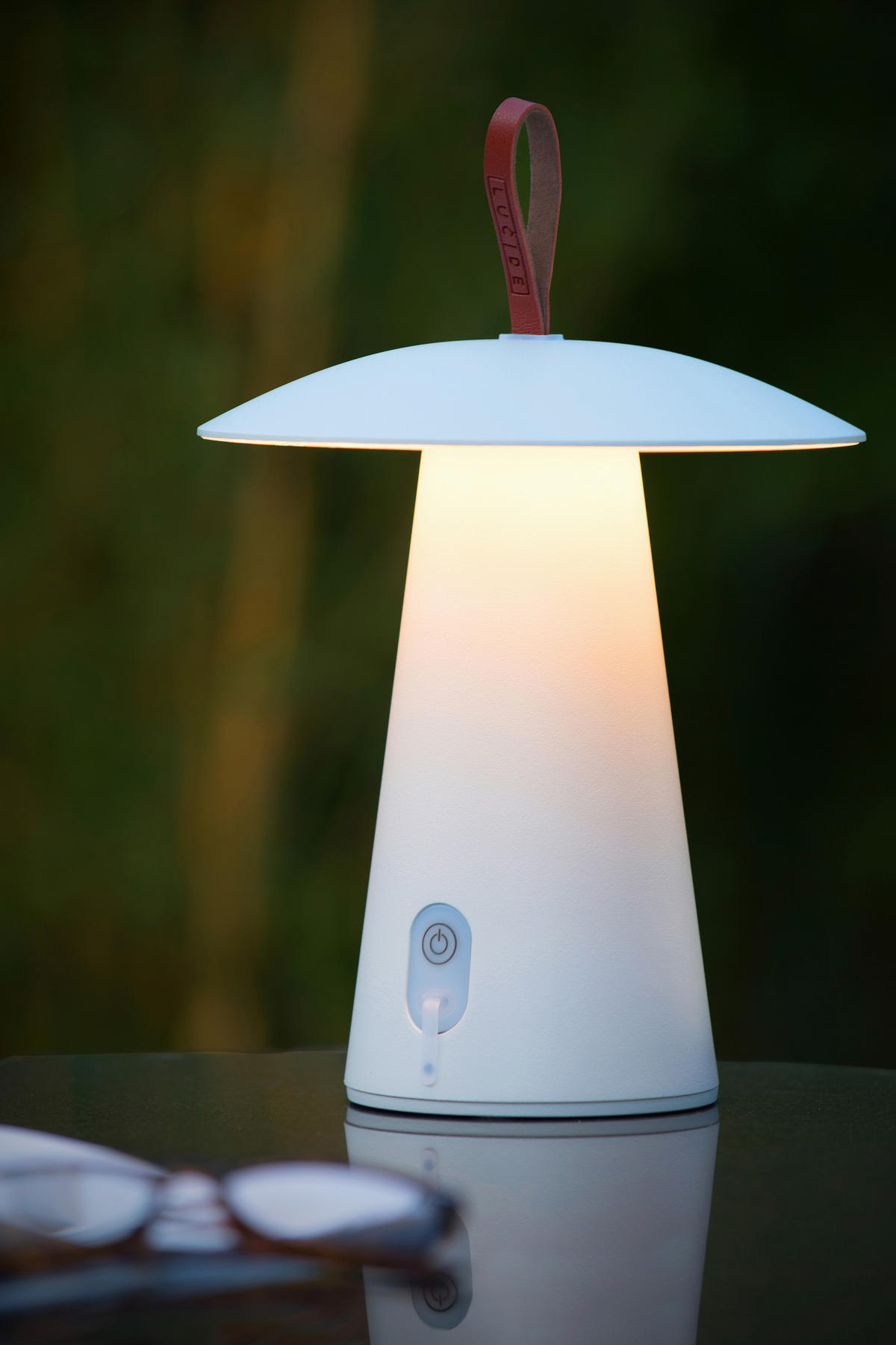 LED-AUßENLEUCHTE La Donna 19.7/19.7/29.2 cm   - Weiß, KONVENTIONELL, Metall (19.7/19.7/29.2cm) - Lucide