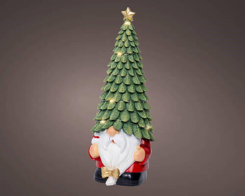 FIGURINĂ DE CRĂCIUN CU LED - Basics (11,00/11,00/29,00cm)