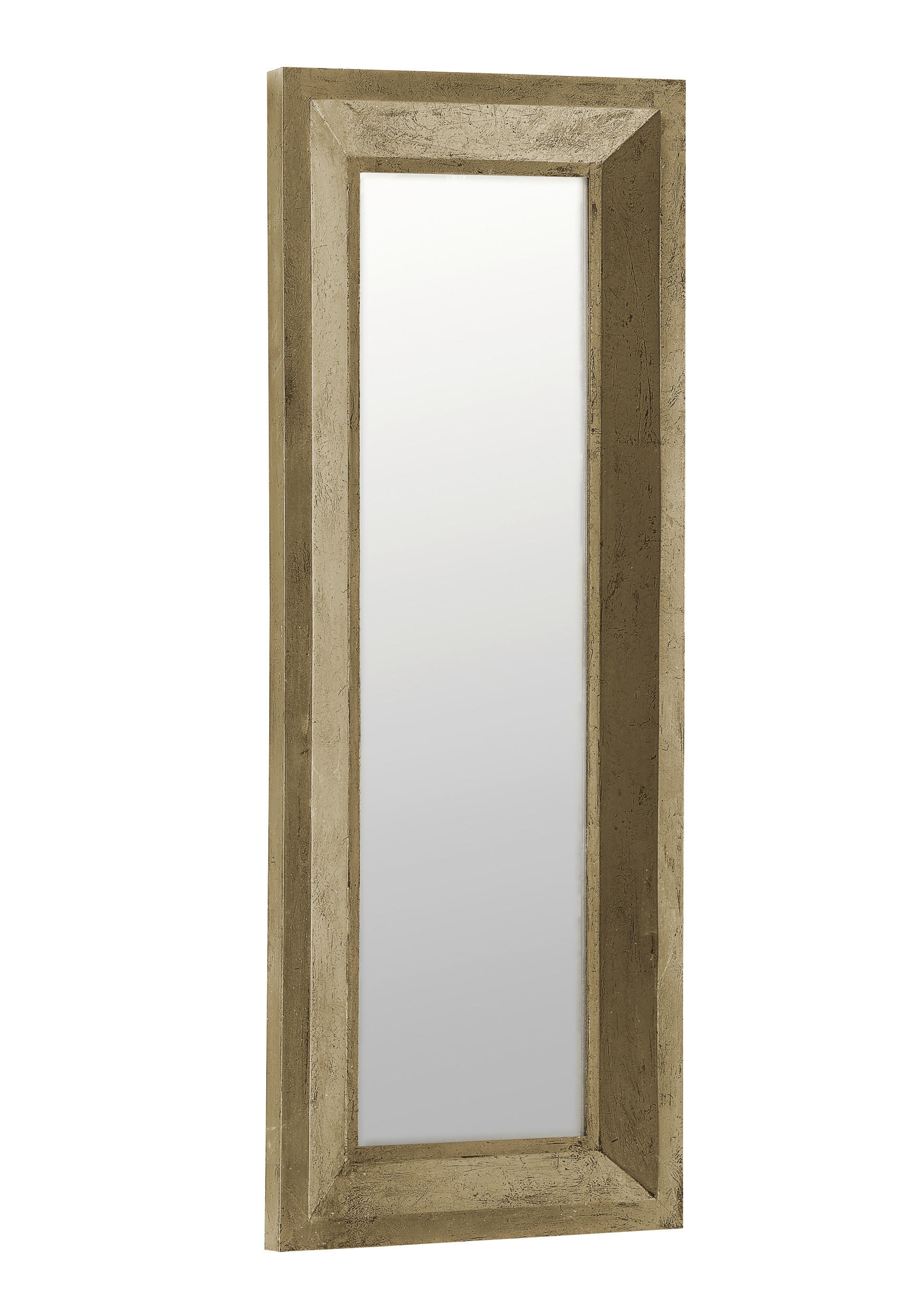 WANDSPIEGEL 70/180/7 cm    in rechteckig  - Goldfarben/Schwarz, Design, Glas/Holzwerkstoff (70/180/7cm) - Landscape