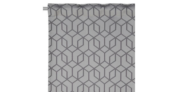 FERTIGVORHANG blickdicht  - Grau, KONVENTIONELL, Textil (140/260cm) - Dieter Knoll