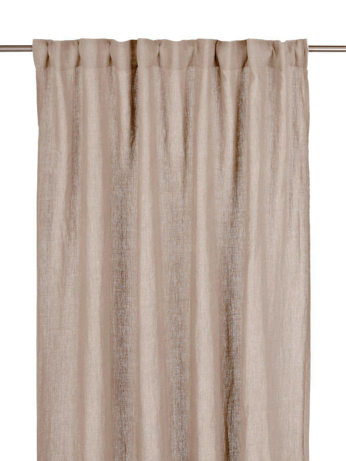 FERTIGVORHANG  - Taupe, Basics, Textil (145/280cm) - Svanefors