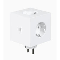 STECKDOSENWÜRFEL - Weiß, Basics, Kunststoff (7,6/7,6/11,3cm) - AVOLT