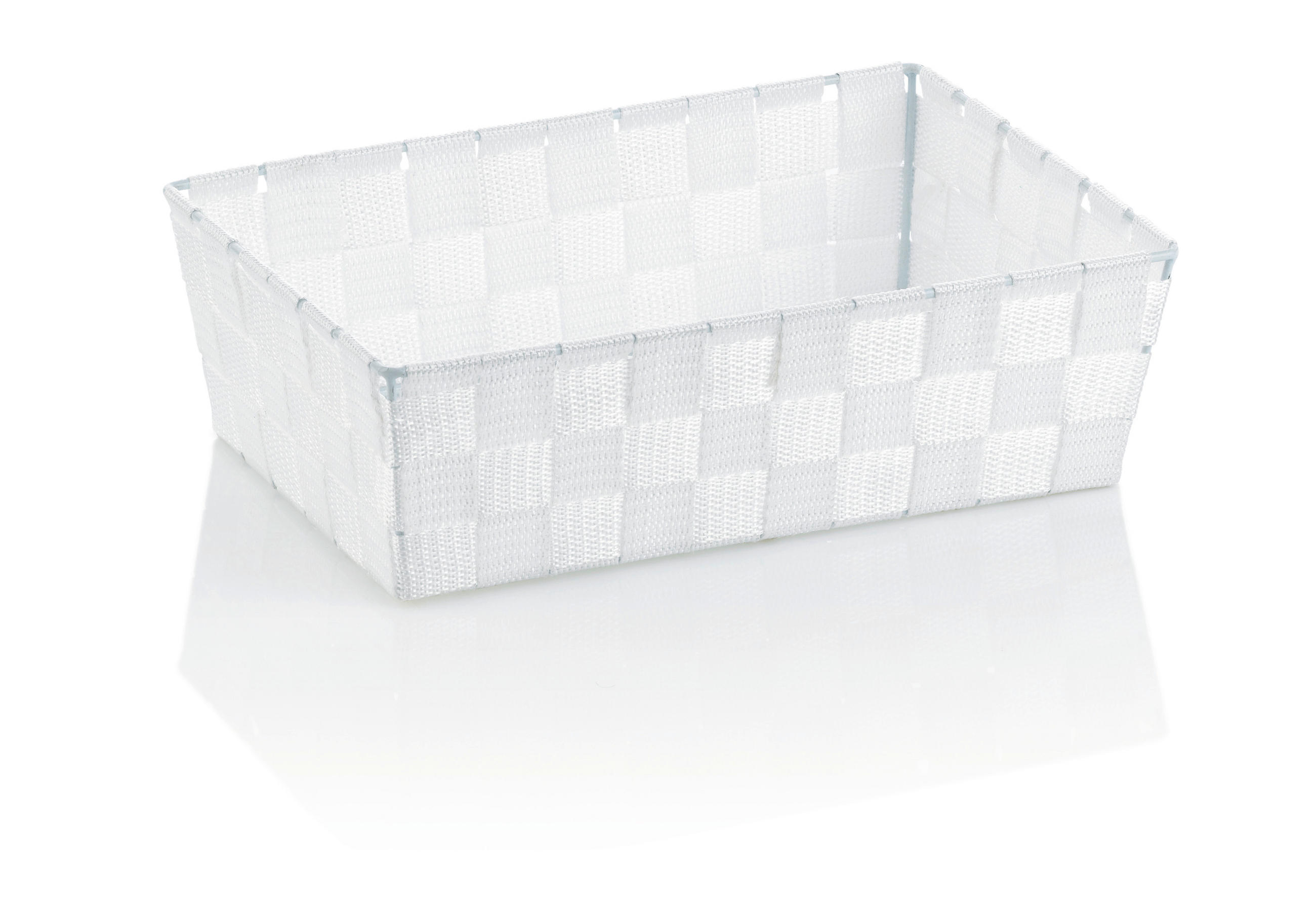 KOŠARA   29,5/20,5/8,5 cm      - bijela, Konvencionalno, tekstil (29,5/20,5/8,5cm) - Kela