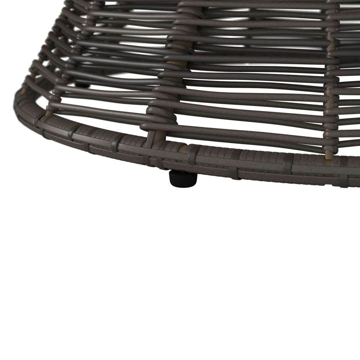 GARTEN-RELAXSESSEL 95/84/77 cm  - Braun/Grau, KONVENTIONELL, Kunststoff/Metall (95/84/77cm) - Ambia Garden