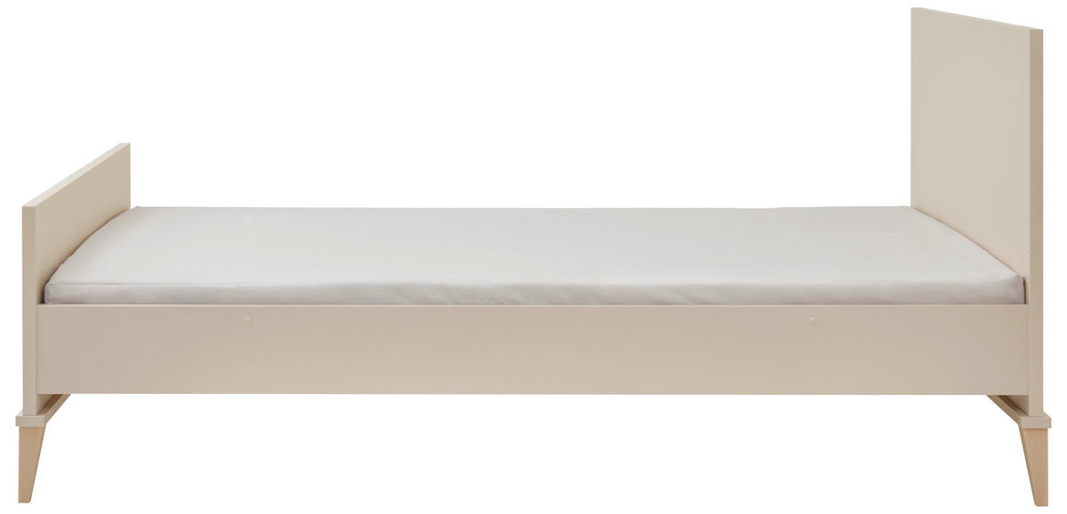 KREVET ZA DJECU/JUNIORE  Jonte  - bež/boje bukve, Basics, drvni materijal/drvo (209/126/96cm)