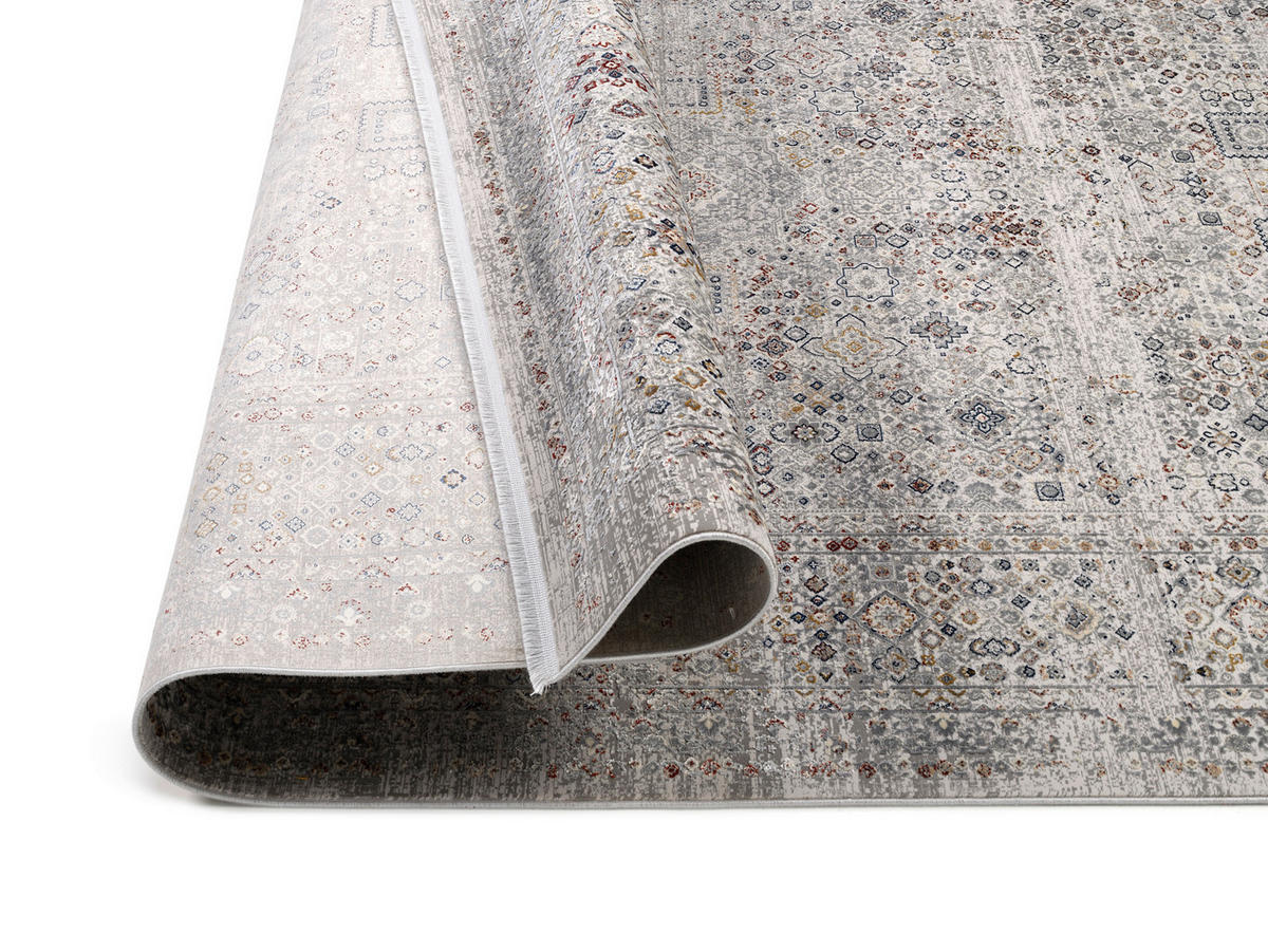 WEBTEPPICH 140/200 cm Solaris Grau  - Grau, Design, Textil (140/200cm) - Dieter Knoll