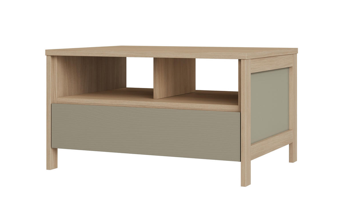 COUCHTISCH in Holzwerkstoff  - Eukalyptusholzfarben/Eichefarben, Design, Holzwerkstoff (80/46/60cm) - MID.YOU