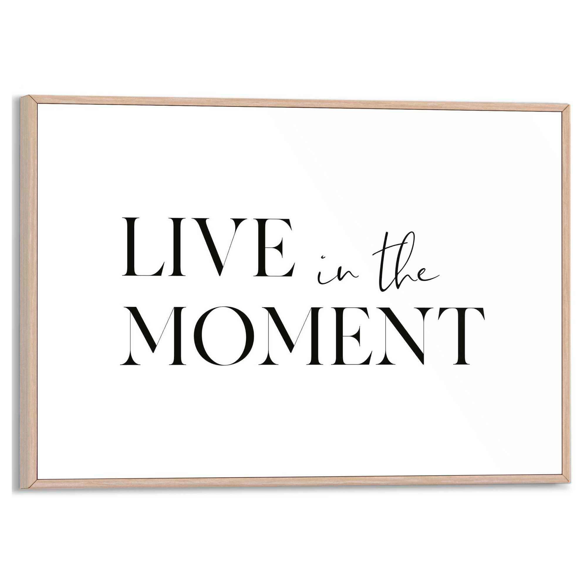 BILD 30/20 cm  - Schwarz, Trend, Holzwerkstoff (30/20cm) - Reinders!