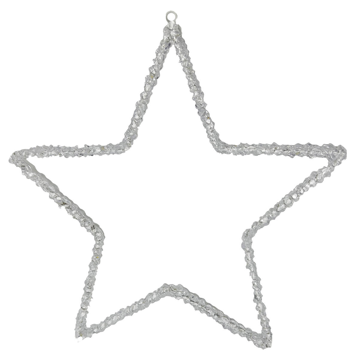 DEKOSTERN  - Klar, LIFESTYLE, Kunststoff/Metall (40/40cm) - X-Mas