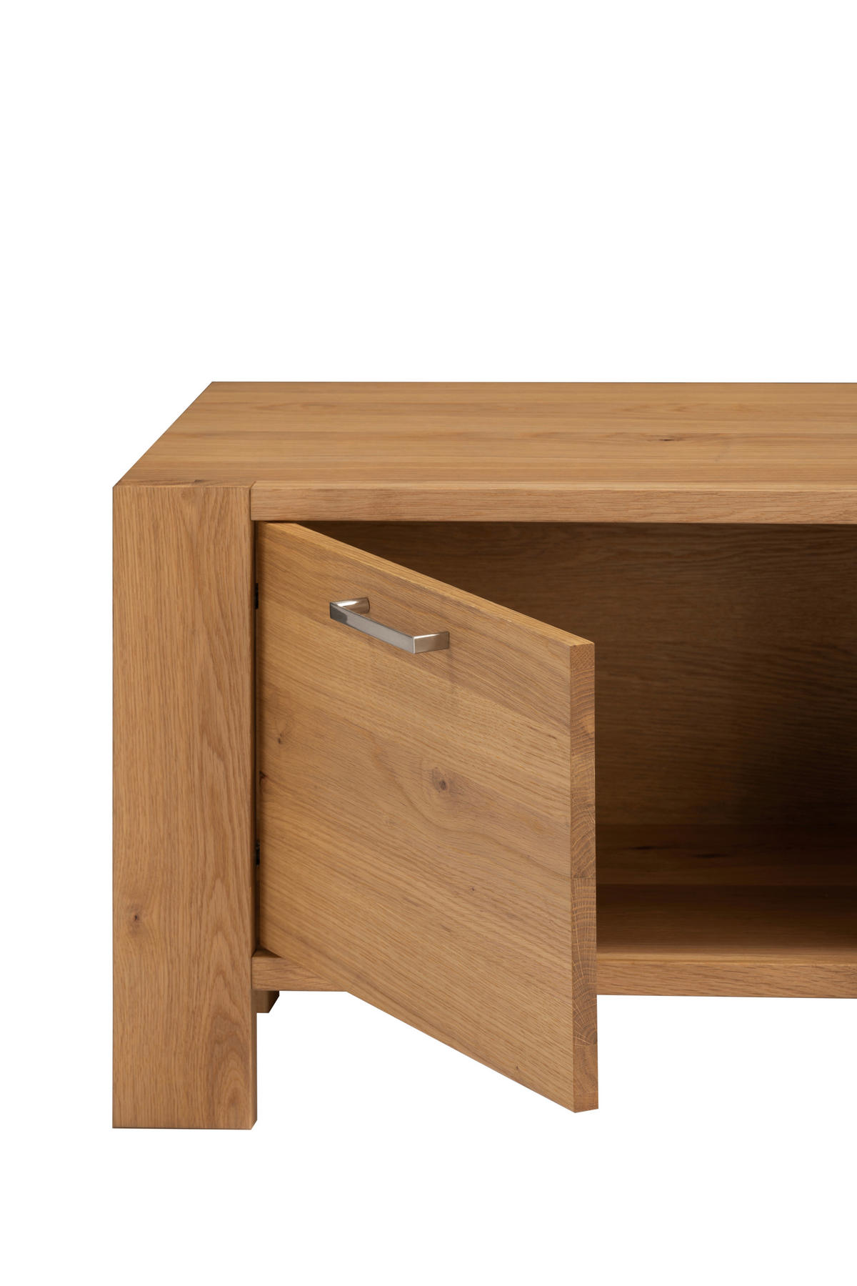 LOWBOARD  in  - Silberfarben/Naturfarben, Design, Holz/Holzwerkstoff (171/43/47cm) - MID.YOU