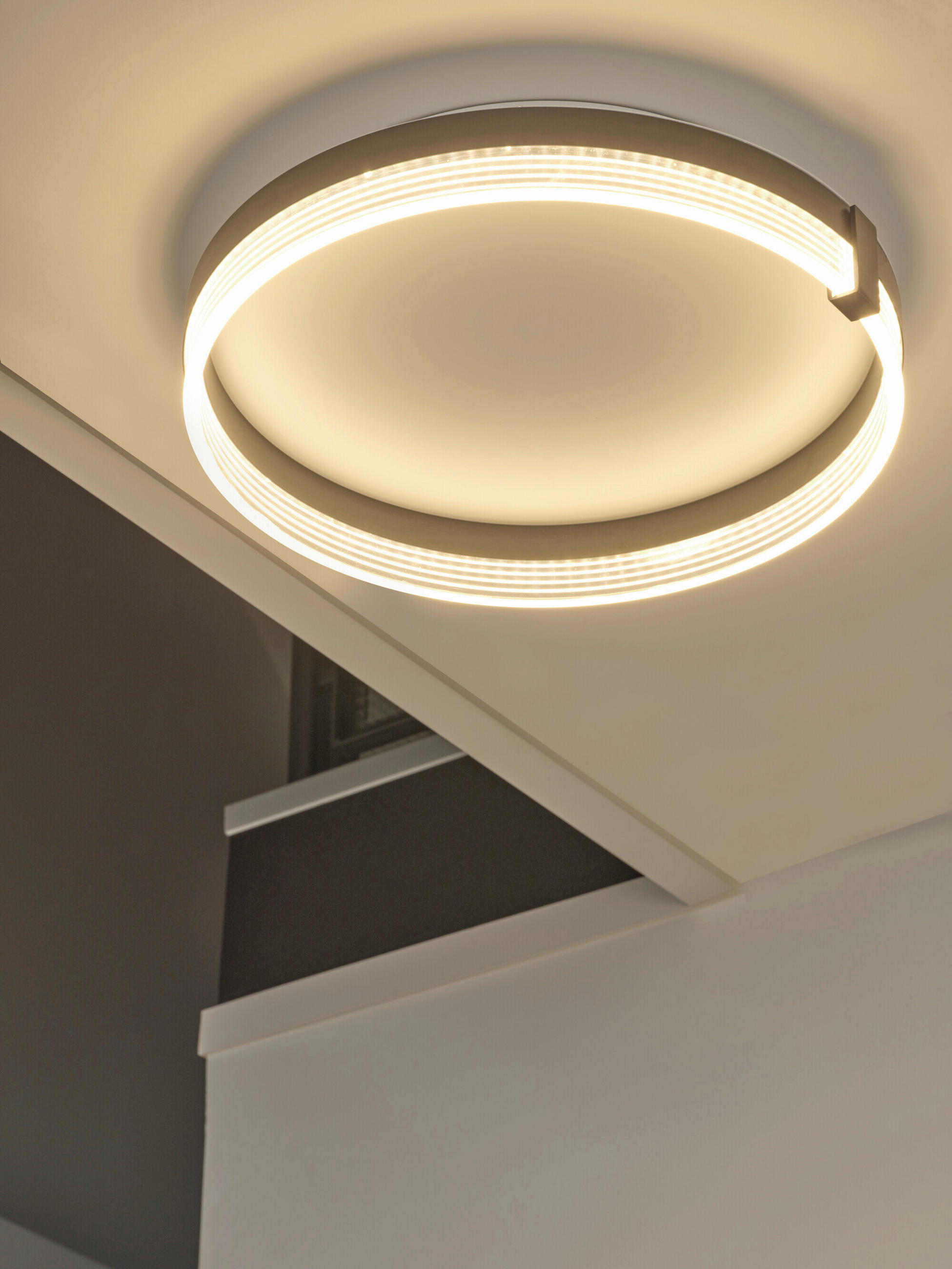 Thumbnail - Osram Led-Deckenleuchte, Schwarz, Kunststoff, 9.4 cm, Lampen & Leuchten, Innenbeleuchtung, Leuchten nach Räumen, Schlafz...