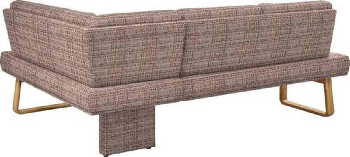 ECKBANK 240/174 cm  in Braun, Eichefarben  - Eichefarben/Braun, Design, Holz/Textil (240/174cm) - Dieter Knoll