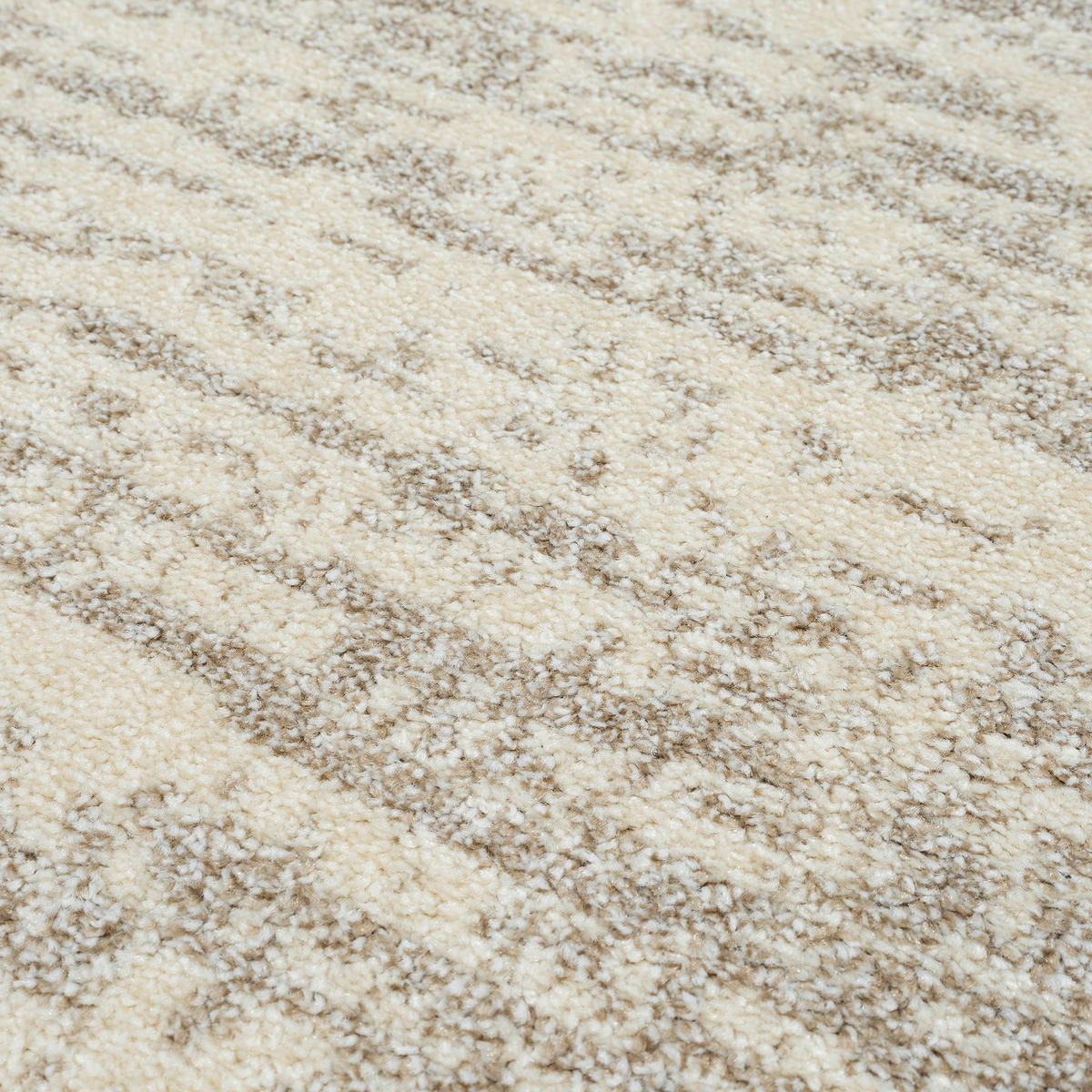 WEBTEPPICH 150 cm Oslo Creme  - Creme, Basics, Kunststoff/Textil (150cm) - Novel