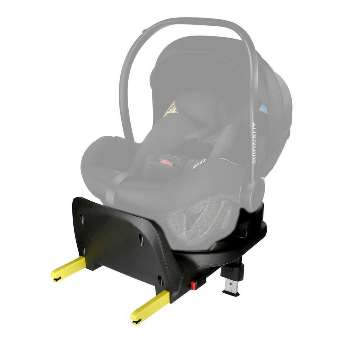 ISOFIX BAZA   - crna, Basics, plastika (68/40/64cm) - AVIONAUT