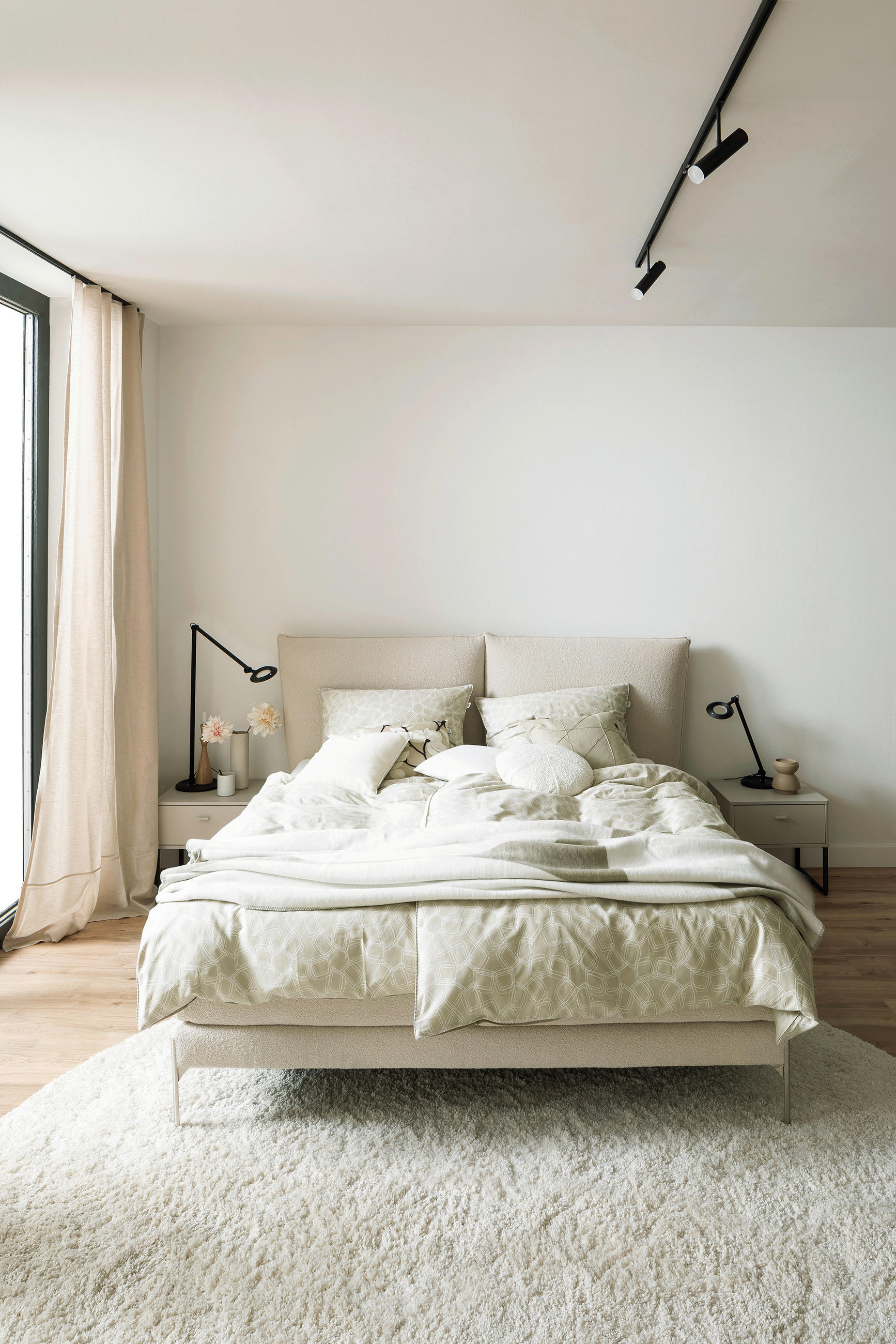 WENDEBETTWÄSCHE SW-Turn beige Satin 135/200 cm  - Beige/Creme, Design, Textil (135/200cm) - Schöner Wohnen