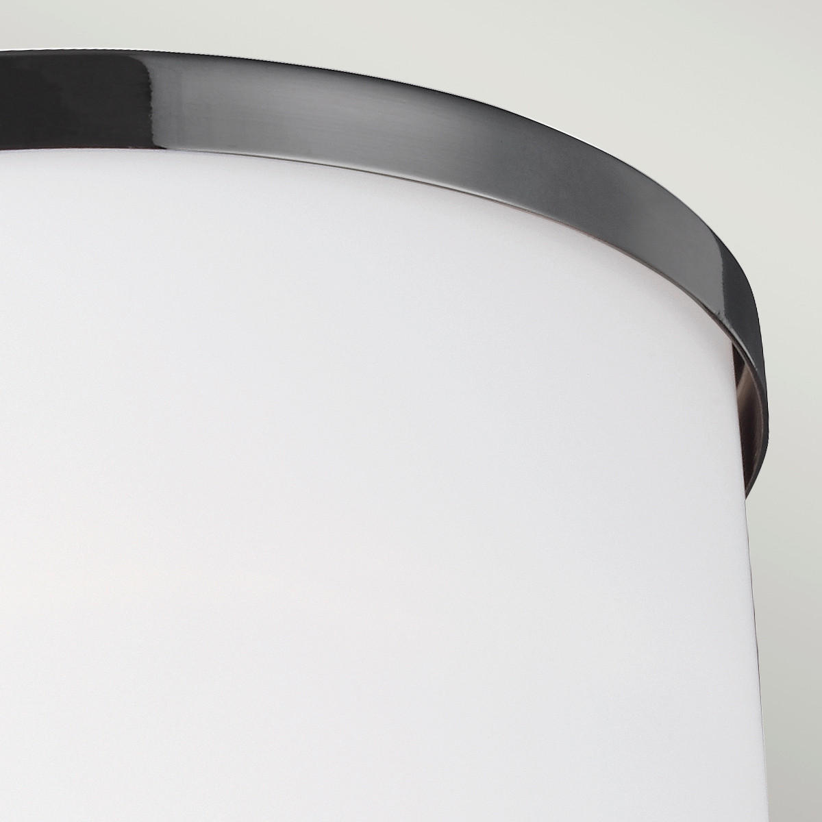 WANDLEUCHTE - Chromfarben/Nickelfarben, Konventionell, Glas/Metall (12,8/16,5/24,8cm) - Elstead Lighting