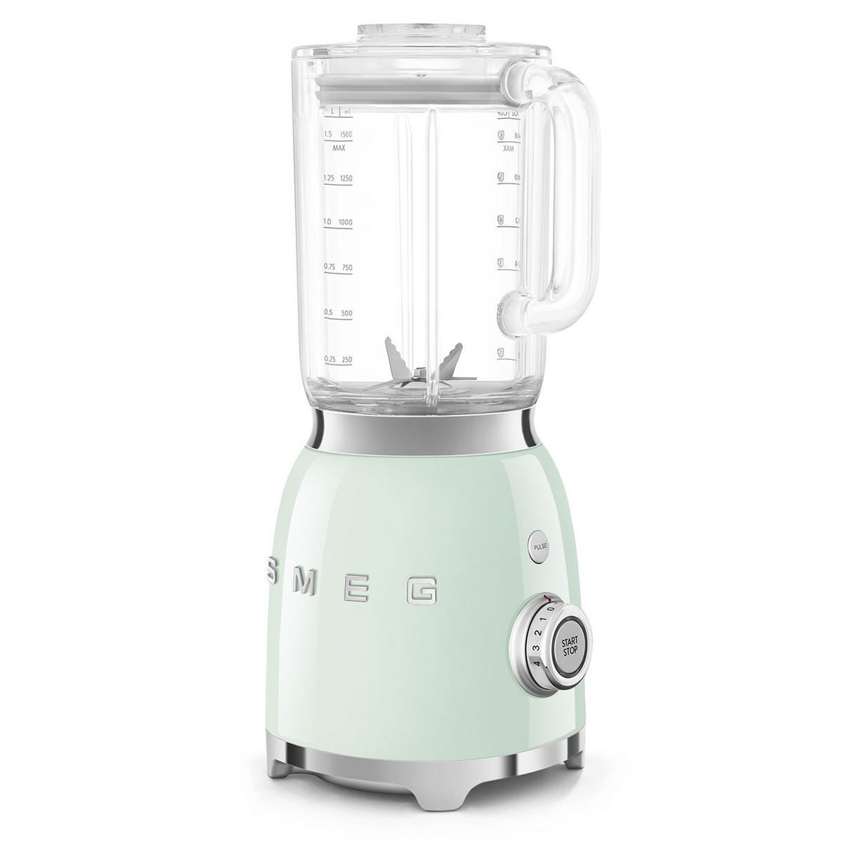 STANDMIXER  - Pastellgrün, Design, Kunststoff/Metall (19,7/39,7/16,3cm) - SMEG