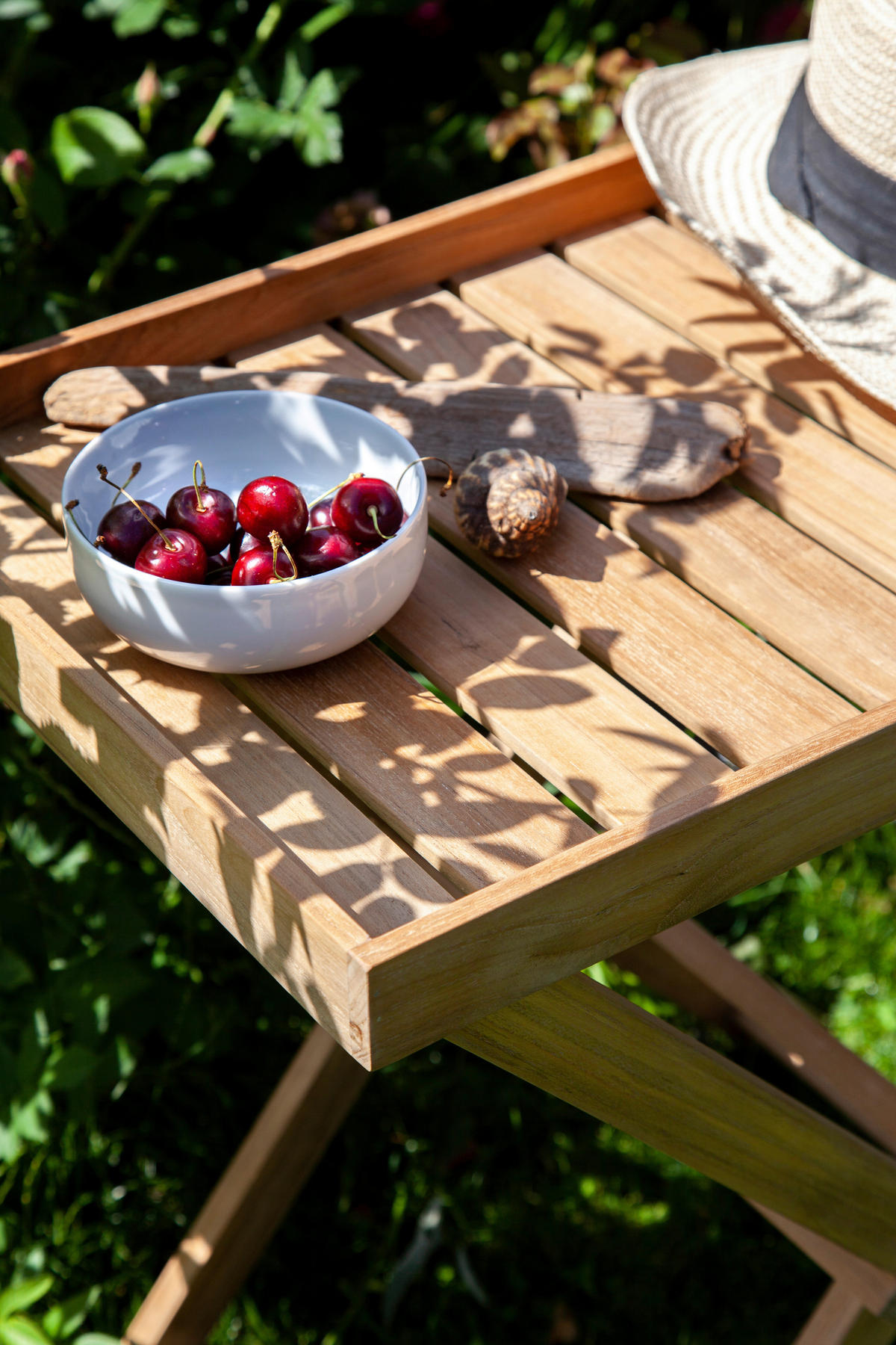 TABLETTTISCH in Holz 60/40/65 cm  - Teakfarben, Konventionell, Holz (60/40/65cm) - MID.YOU