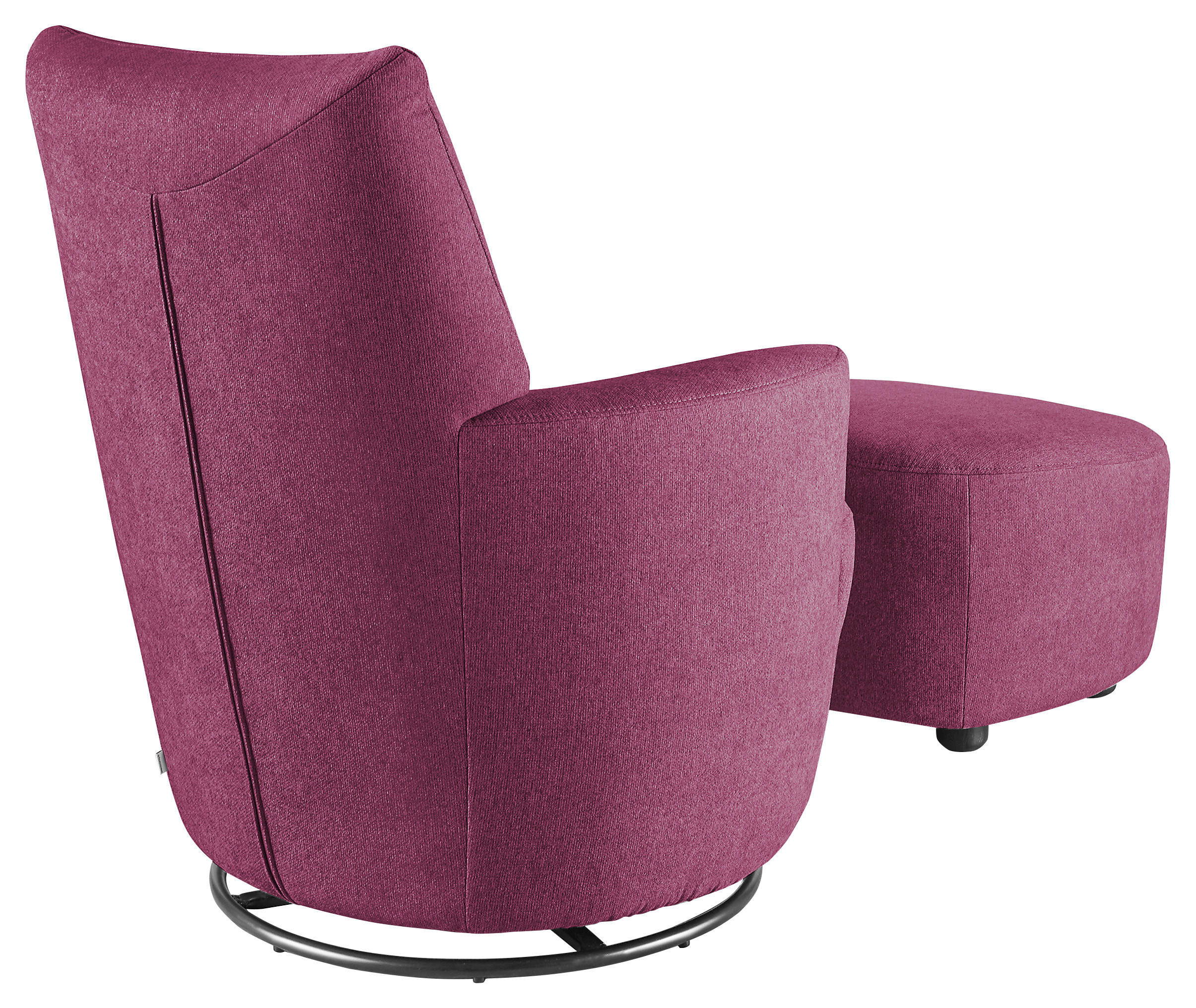 Thumbnail - SetOne by Musterring Sessel, Violett, Textil, 80x96x88 cm, Stoffauswahl, Wohnzimmer, Sessel, Polstersessel