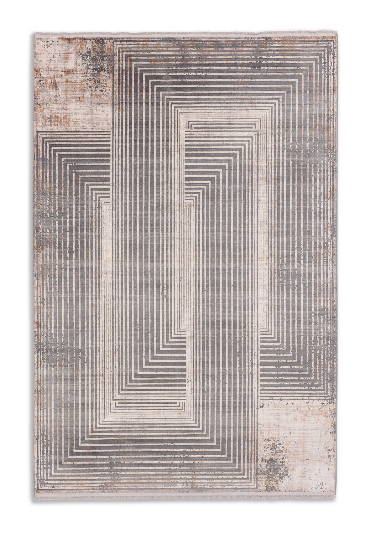 WEBTEPPICH 160/230 cm Mirano Creme, Dunkelgrau  - Dunkelgrau/Creme, Design, Textil (160/230cm) - Novel