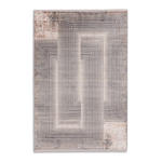 WEBTEPPICH 160/230 cm Mirano Creme, Dunkelgrau  - Dunkelgrau/Creme, Design, Textil (160/230cm) - Novel