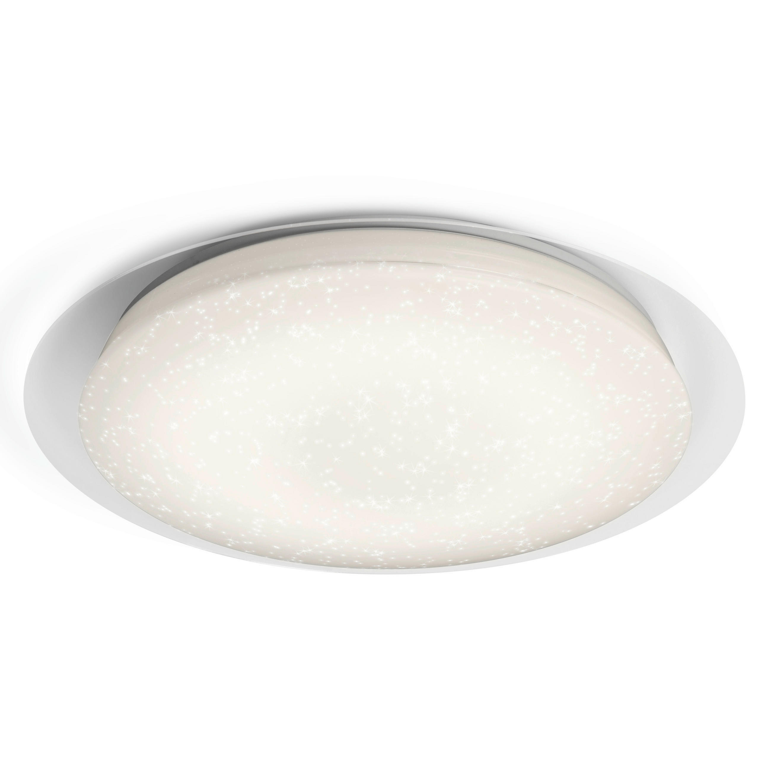 LED-DECKENLEUCHTE Orbis Sparkle 54,6/51,1/52,7 cm   - Weiß, Basics, Kunststoff/Metall (54,6/51,1/52,7cm) - Ledvance