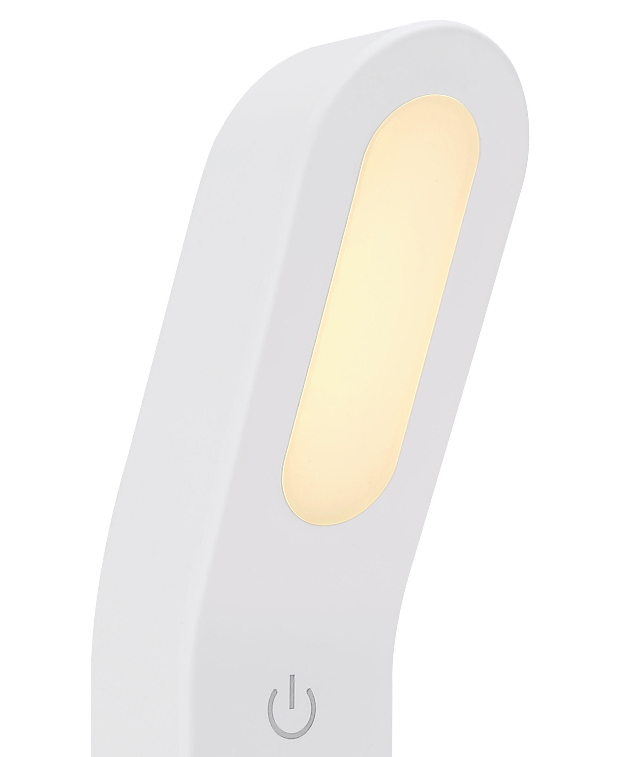 ZIDNA LED LAMPA - bela, Osnovno, plastika (6,1/3,1/17,7cm)