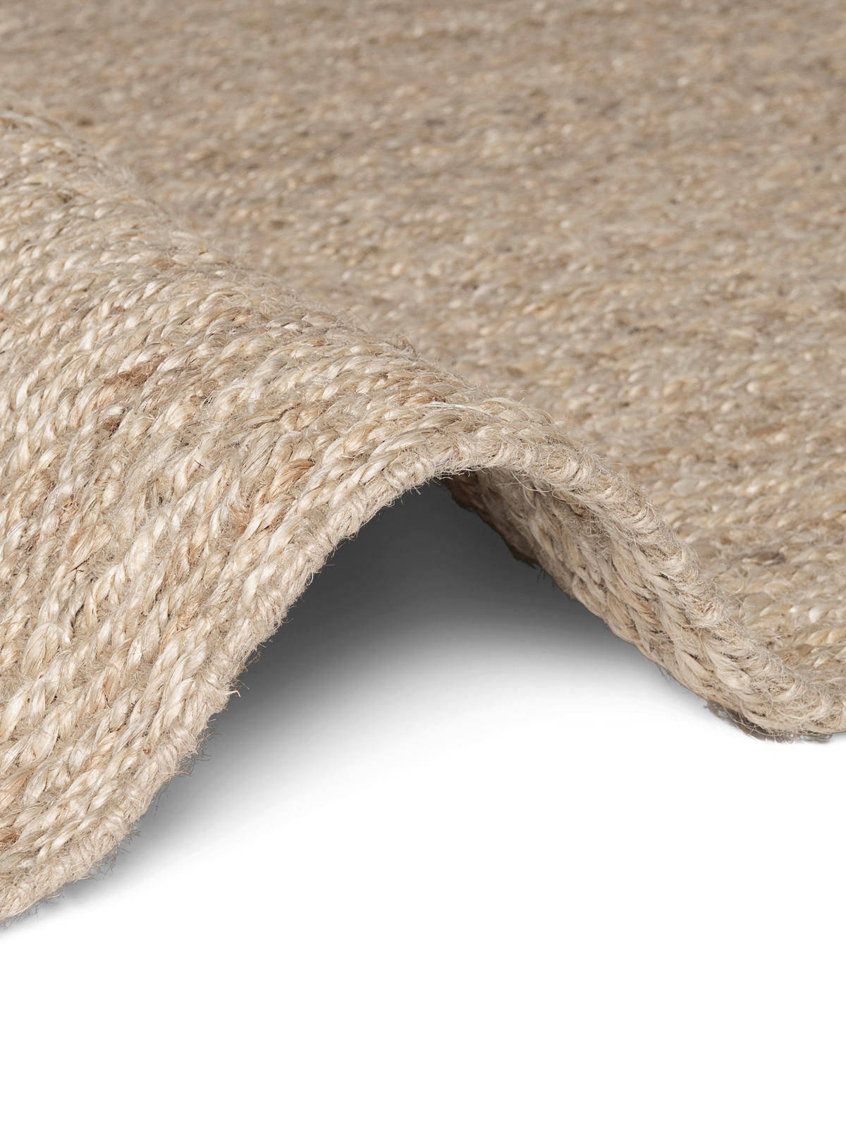 JUTETEPPICH 200/300 cm Elfenbein rechteckig  - Elfenbein, Basics, Textil (200/300cm) - Hanse Home