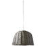 HÄNGELEUCHTE - Grau, KONVENTIONELL, Holz (38/27cm)
