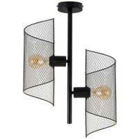 HÄNGELEUCHTE 36/12/53 cm  - Schwarz, Design, Metall (36/12/53cm) - Collet's Monde