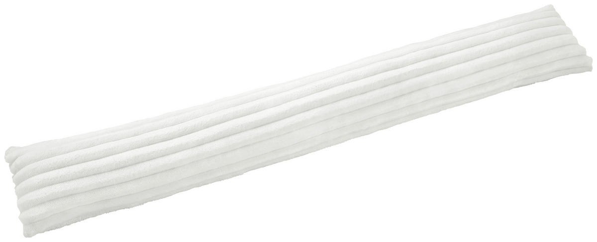 ZUGLUFTSTOPPER  15/95 cm   - Weiß, KONVENTIONELL, Textil (15/95cm) - X-Mas