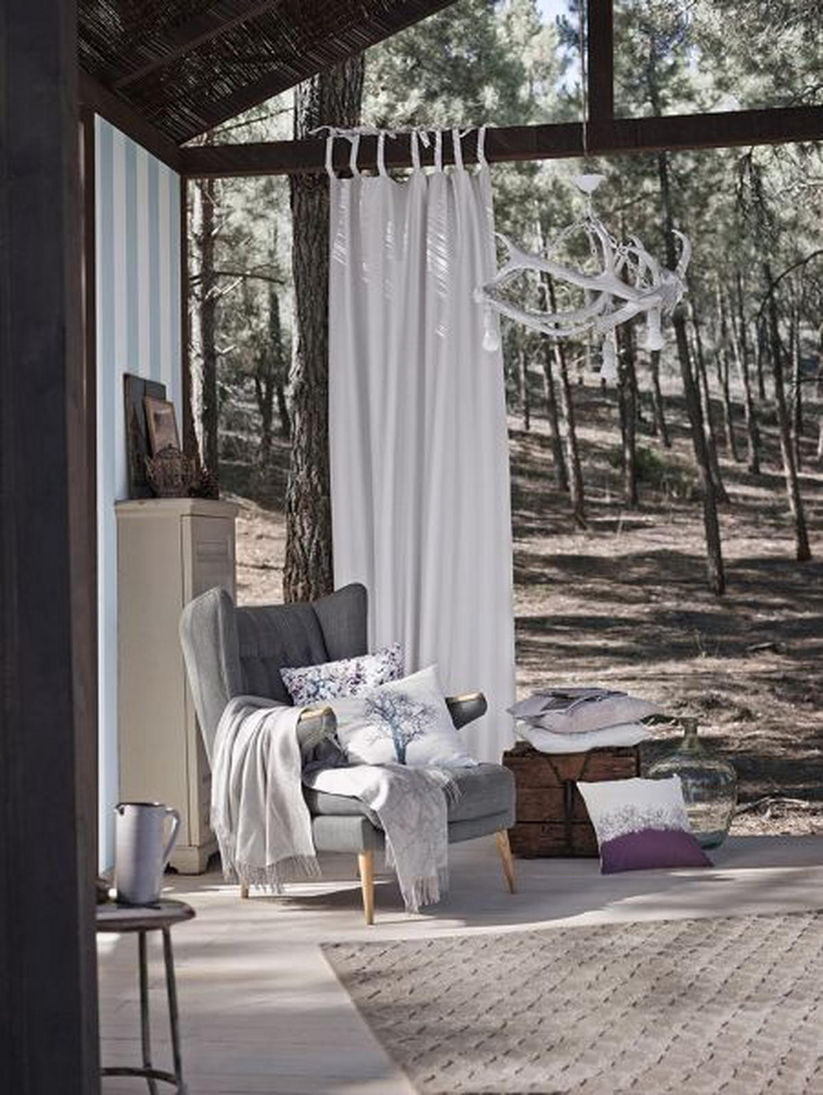 HANDWEBTEPPICH 60/110 cm Cyclone Sandfarben  - Sandfarben, Design, Textil (60/110cm) - Esprit