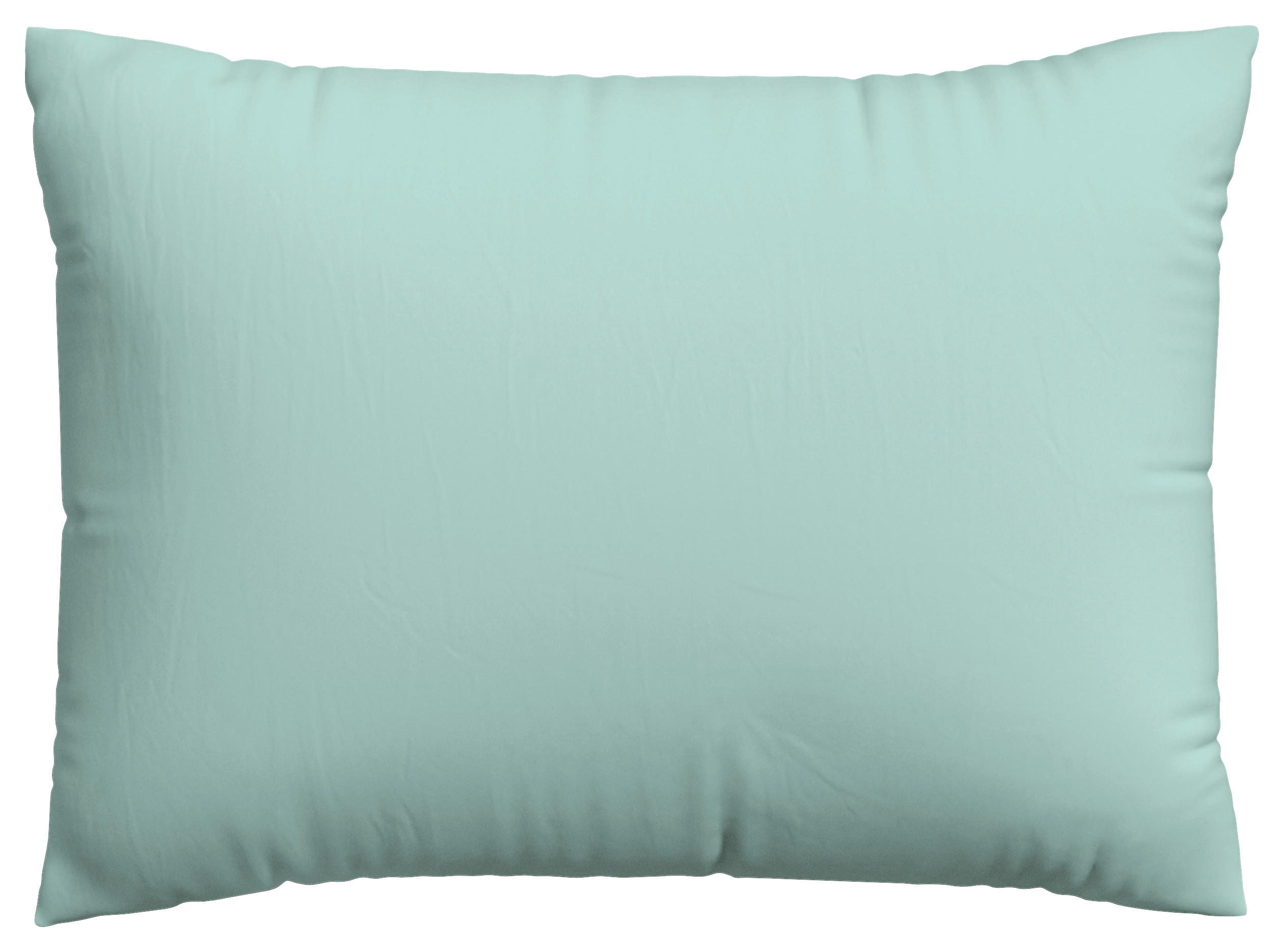 KOPFPOLSTERBEZUG KNITTED JERSEY 60/80 cm  - Türkis, Basics, Textil (60/80cm) - Schlafgut