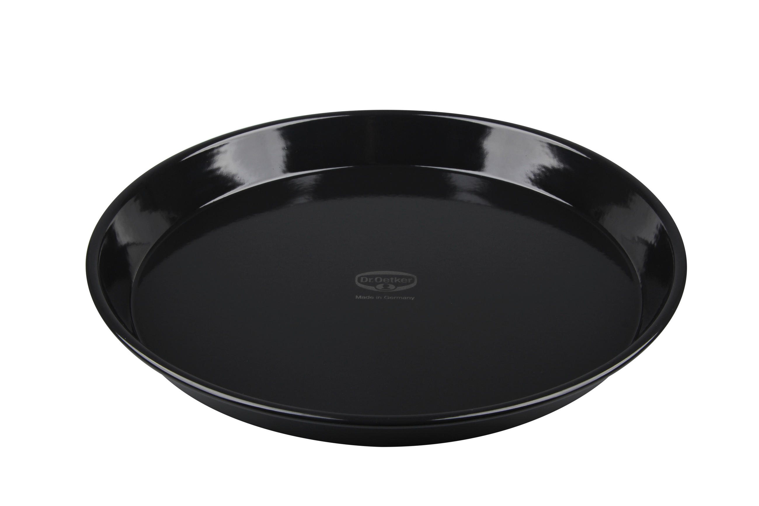 PIZZABLECH - Schwarz, Basics, Metall (32cm) - Dr.Oetker