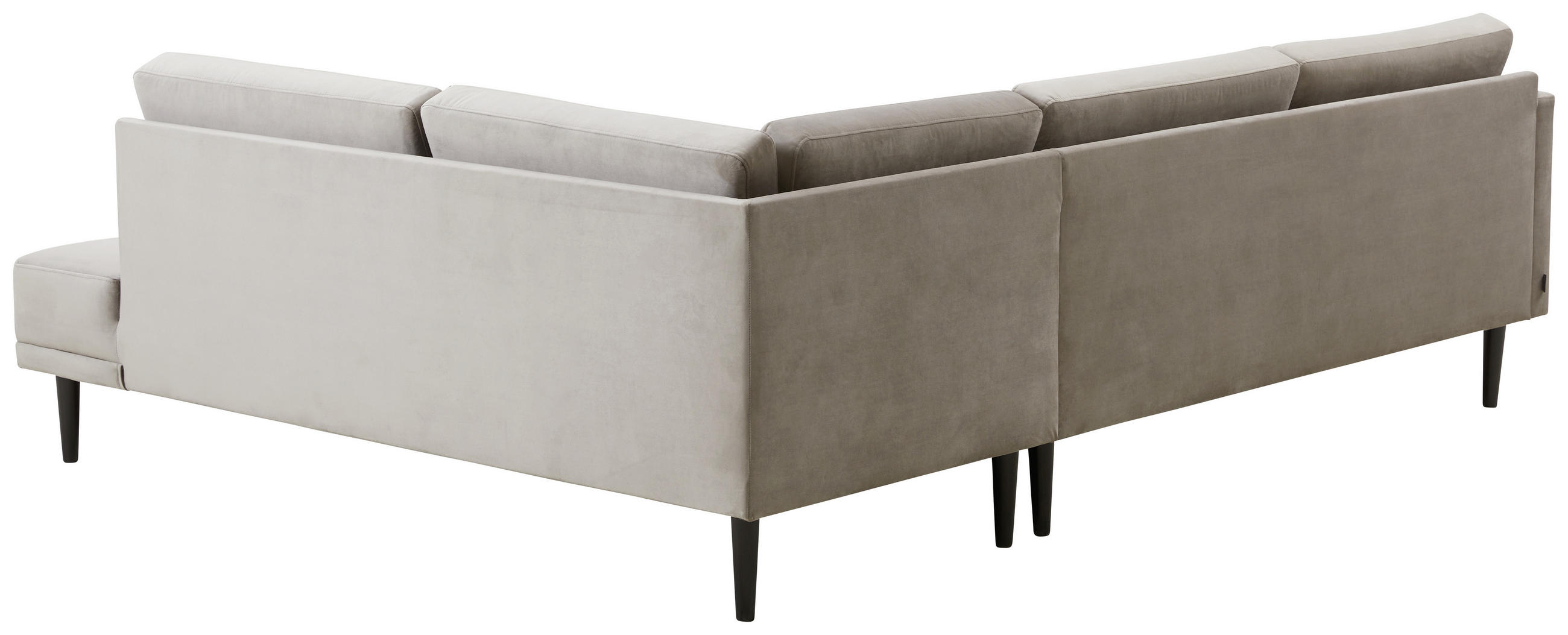 SOFFA i trä, textil beige - beige/svart, Design, trä/textil (241/78/186cm) - Pure Home Comfort