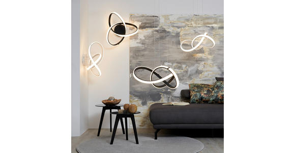 LED-DECKENLEUCHTE 45 W 59/29 cm - Weiß, Design, Kunststoff/Metall (59/29cm) - Ambiente
