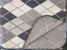 DOMÁCÍ DEKA, polyester, 150/200 cm - světle šedá, Design, textil (150/200cm) - Joop!