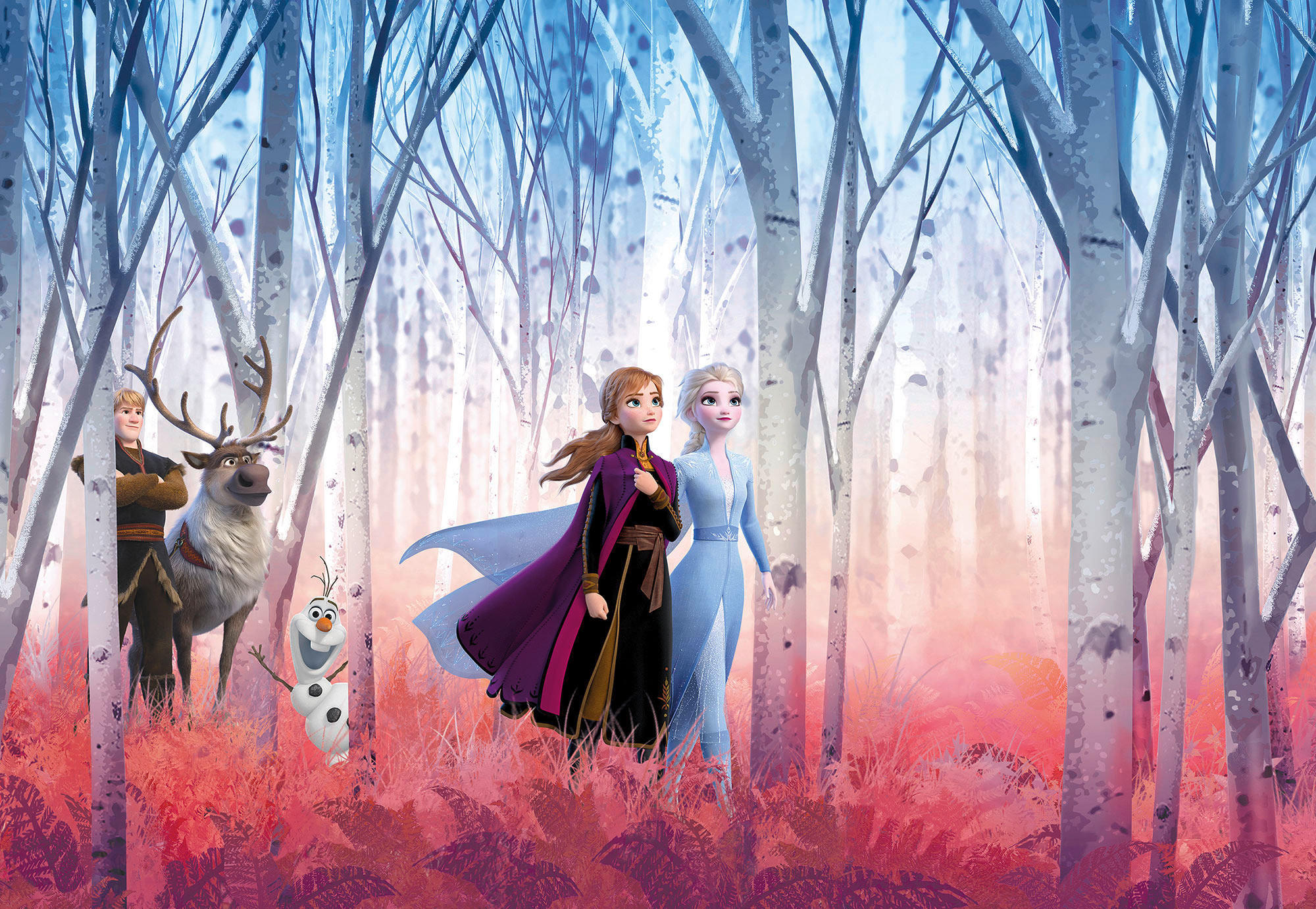 FOTOTAPETE Frozen - Multicolor, Basics (368/254cm) - Xora