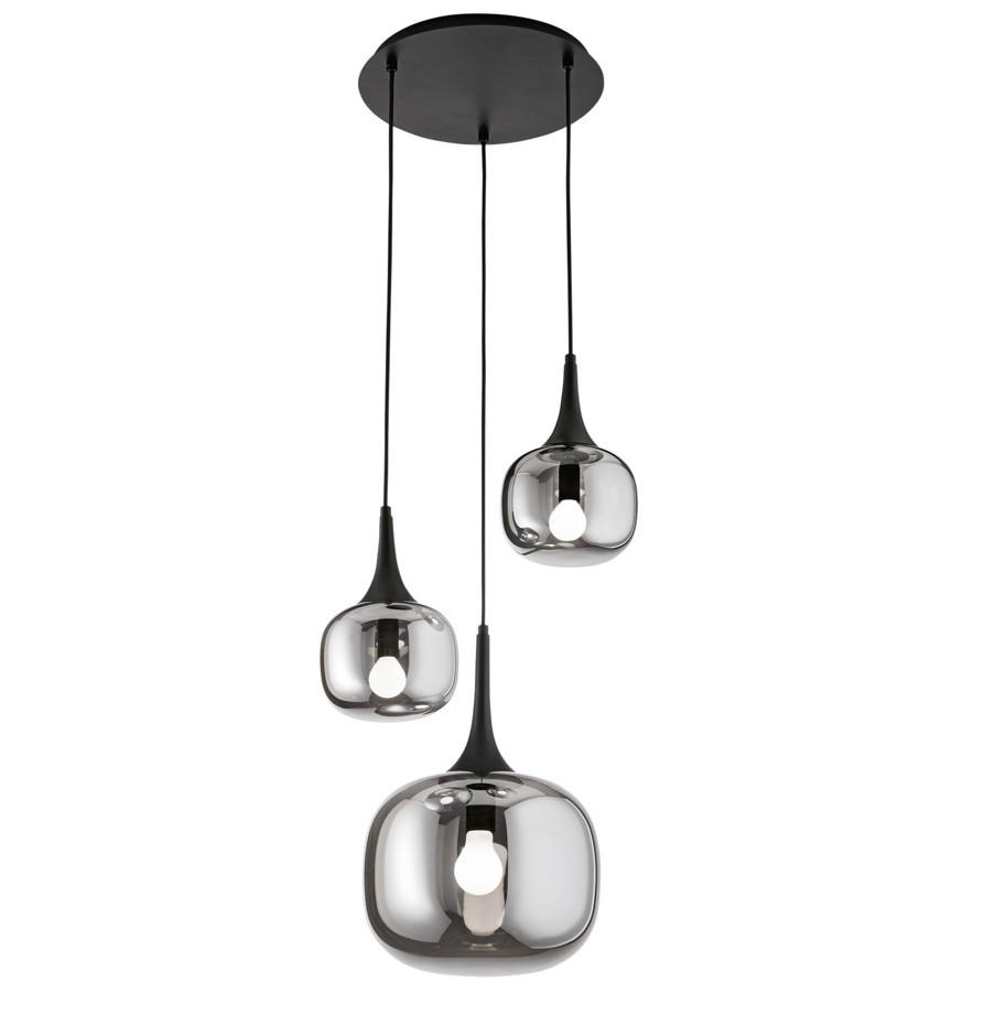 Luce ambiente Design Hängeleuchte Luce Ambiente e Design Schwarz 150 cm