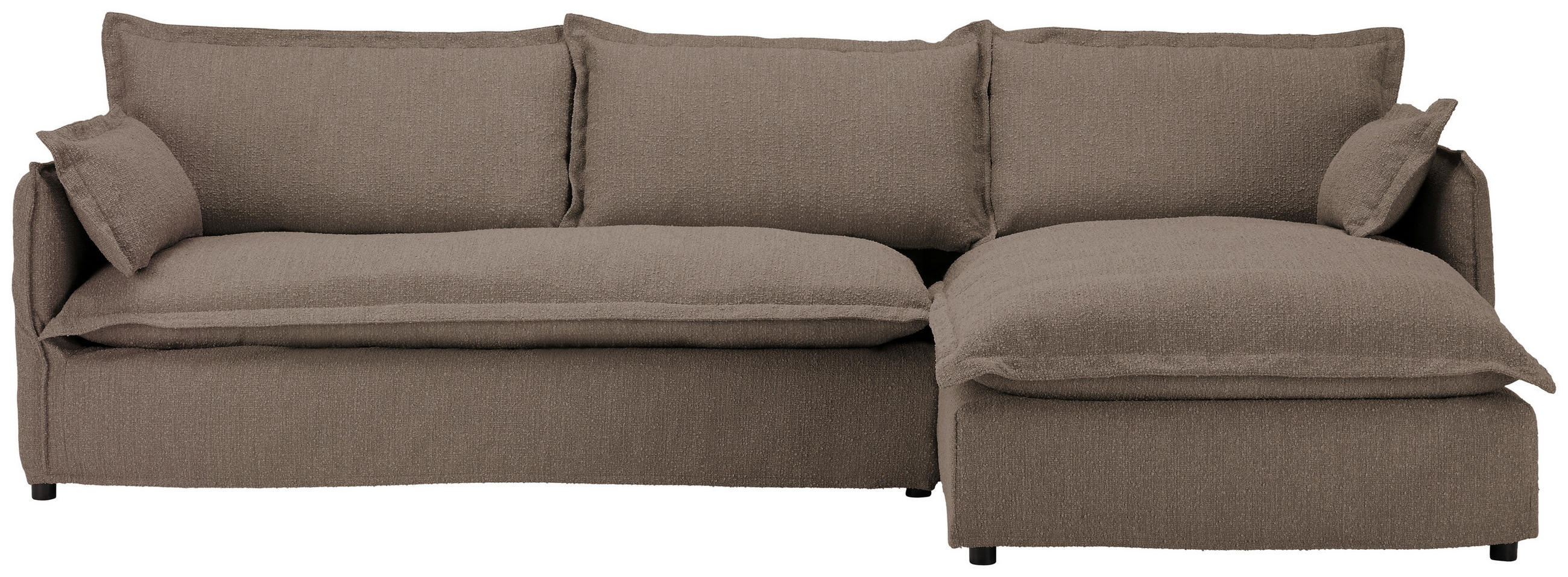 Livetastic ROHOVÁ SEDAČKA, textil, hnědá