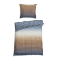 BETTWÄSCHE 2-teilig Satin 140/220 cm  - Dunkelblau, Basics, Textil (140/220cm) - Florella