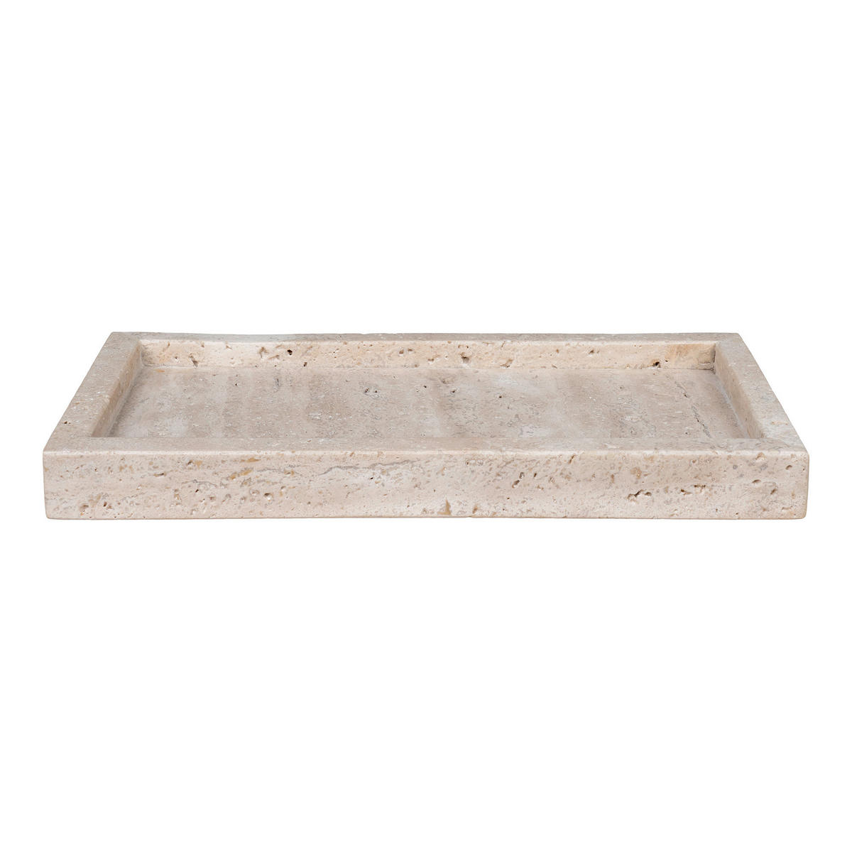 SERVIERTABLETT     - Beige, Design, Stein (15/3/30.5cm)